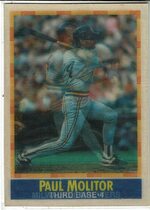 1990 Sportflics Base Set #183 Paul Molitor