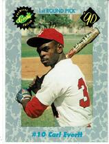 1990 Classic Draft Picks #10 Carl Everett