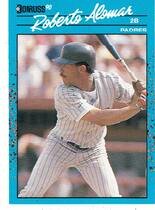 1990 Donruss Best N.L. #35 Roberto Alomar