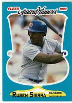 1990 Fleer Award Winners #34 Ruben Sierra
