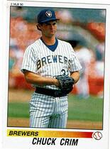 1990 Panini Stickers #103 Chuck Crim