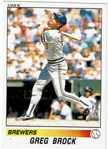 1990 Panini Stickers #104 Greg Brock