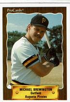 1990 ProCards Augusta Pirates #2476 Michael Brewington