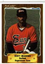 1990 ProCards Hagerstown Suns #1428 Scott Meadows