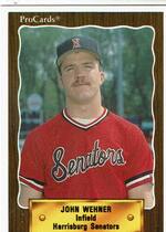 1990 ProCards Harrisburg Senators #1203 John Wehner