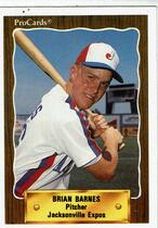1990 ProCards Jacksonville Expos #1365 Brian Barnes