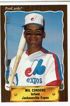 1990 ProCards Jacksonville Expos #1381 Wil Cordero