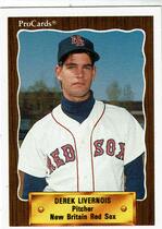 1990 ProCards New Britain Red Sox #1314 Derek Livernois
