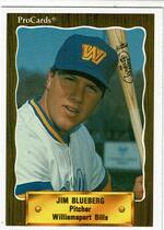 1990 ProCards Williamsport Bills #1049 Jim Blueberg