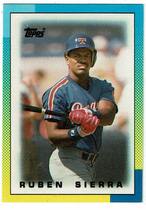 1990 Topps Mini Leaders #40 Ruben Sierra