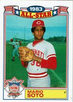 1984 Topps Glossy All Stars #21 Mario Soto