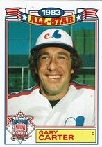 1984 Topps Glossy All Stars #20 Gary Carter