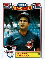 1984 Topps Glossy All Stars #3 Manny Trillo
