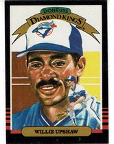 1985 Donruss Base Set #10 Willie Upshaw