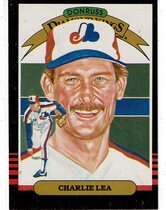 1985 Donruss Base Set #21 Charlie Lea