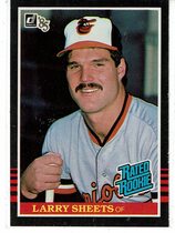 1985 Donruss Base Set #36 Larry Sheets
