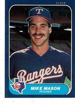 1986 Fleer Base Set #565 Mike Mason