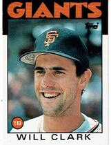 1986 Topps Traded #24T Will Clark