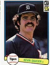 1982 Donruss Base Set #485 Kevin Saucier