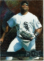 1996 Metal Universe #93 Tim Raines
