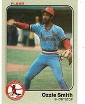 1983 Fleer Base Set #22 Ozzie Smith