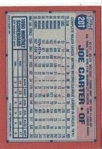 1991 Topps Traded Retail (Gray Stock Back) #20T Joe Carter