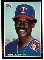 1985 Donruss Base Set #525 Odell Jones
