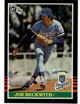 1985 Donruss Base Set #541 Joe Beckwith