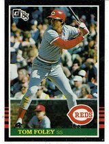 1985 Donruss Base Set #569 Tom Foley