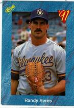 1991 Classic Base Set #T56 Randy Veres