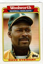 1991 Woolworths #24 Dave Stewart