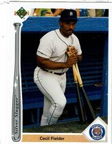 1991 Upper Deck Silver Sluggers #SS12 Cecil Fielder