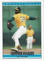 1992 Donruss Base Set #781 Reggie Harris