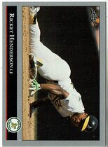 1992 Leaf Base Set #116 Rickey Henderson