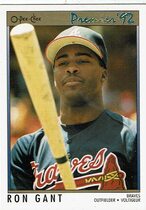 1992 O-Pee-Chee OPC Premier #4 Ron Gant