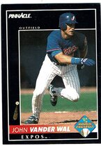 1992 Pinnacle Base Set #559 John Vander Wal