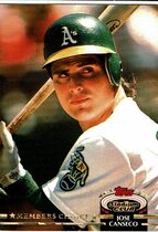 1992 Stadium Club Base Set #597 Jose Canseco