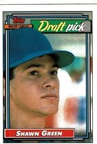 1992 Topps Base Set #276 Shawn Green