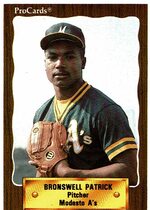 1990 ProCards Modesto A's #2211 Bronswell Patrick