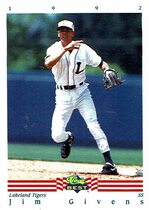 1992 Classic Classic/Best #165 Jim Givens