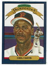 1986 Donruss Base Set #6 Chili Davis