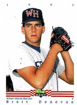 1992 Classic Classic/Best #322 Brett Donovan