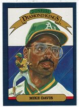 1986 Donruss Base Set #14 Mike Davis