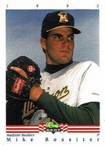 1992 Classic Classic/Best #374 Mike Rossiter