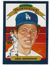1986 Donruss Base Set #18 Orel Hershiser