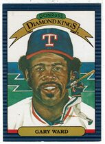 1986 Donruss Base Set #20 Gary Ward