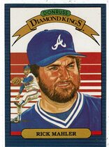1986 Donruss Base Set #21 Rick Mahler