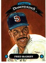 1992 Donruss Diamond Kings #DK-26 Fred McGriff