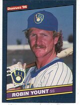 1986 Donruss Base Set #48 Robin Yount