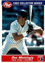 1992 Post Base Set #3 Don Mattingly